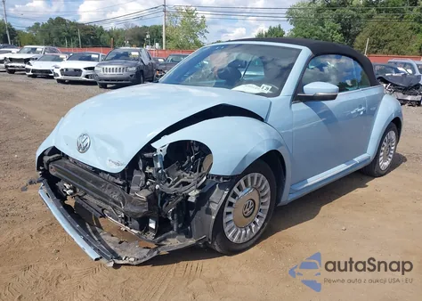 2015 Volkswagen Beetle 1.8T from USA, damaged, VIN 3VW517AT7FM808336